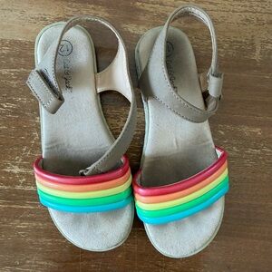 Rainbow Strap Sandals